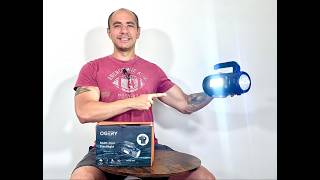 This camping flashlight is perfect for emergencies.