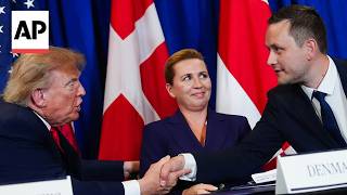 Trump and leaders of Denmark and Greenland sign a security agreement Update