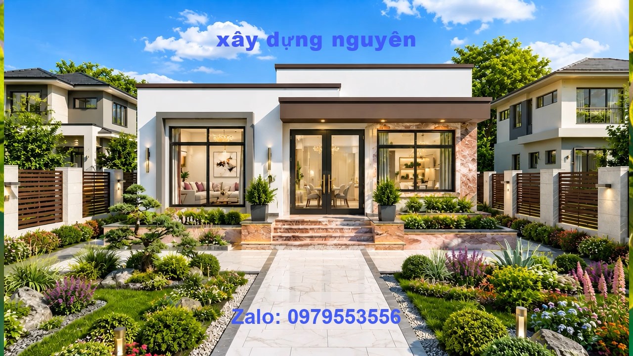 Mẫu Nhà Cấp 4 Diện Tích 7,5x22m Thiết Kế 4 Phòng Ngủ #nhacap4