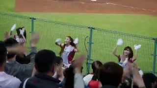 2015熱身賽 八局下嗆司連發 (Mia, 卉妮, 曲曲, Amis, 張庭, 小帆, 伊伊)