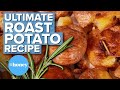 Crunchy roast potatoes, every time: Roast potatoes recipe | 9Honey