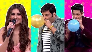 Marjaavan Casts Hilarious Helium Balloon Challenge The Kapil Sharma Show Season 2
