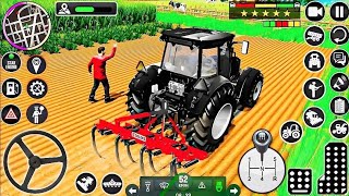 Simulator Mengemudi Pertanian Traktor Modern 3D - Game Traktor Baru - Gameplay Android screenshot 5