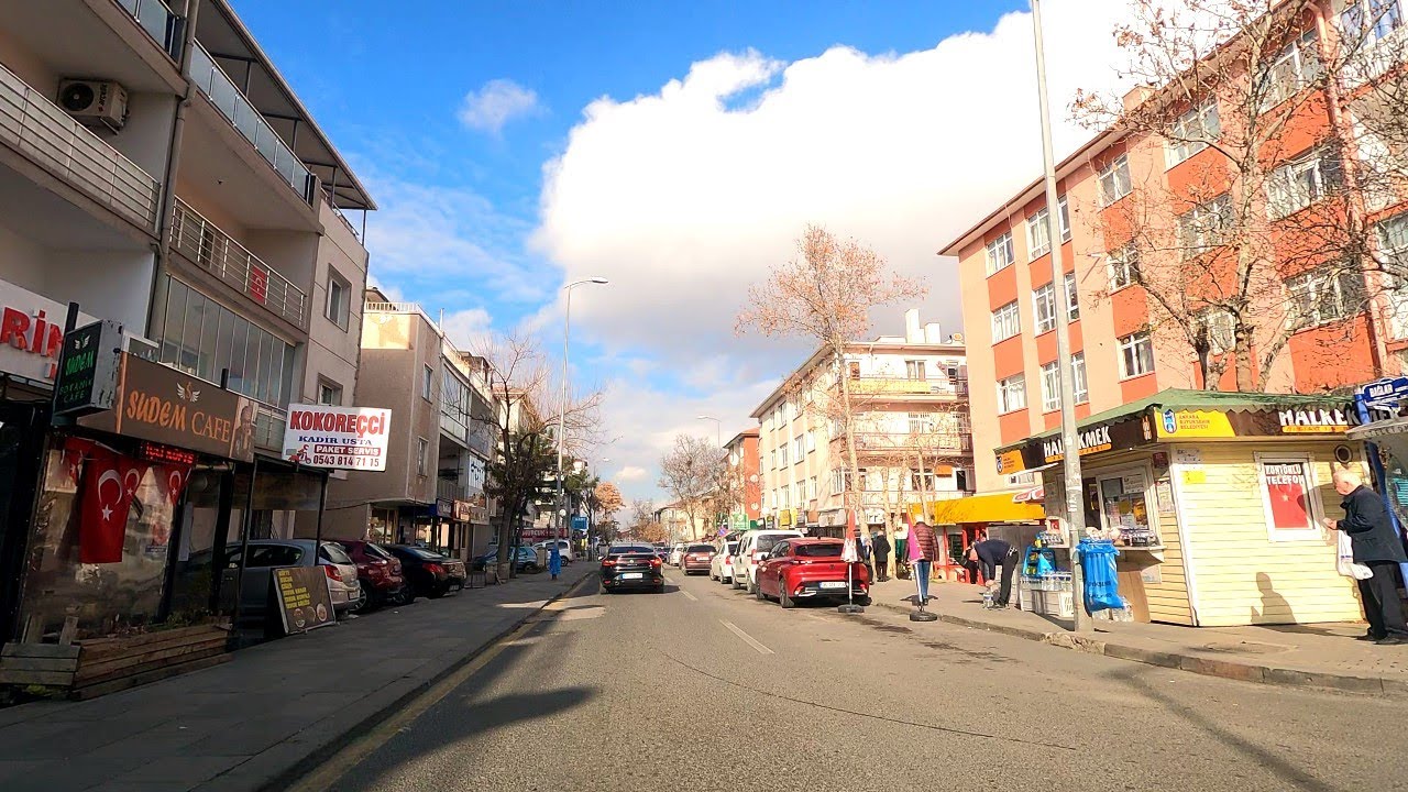 Ankara [4k60fps] Sürüş; Esat, Nenehatun, Reşit Galip vb. - Driving Tour: Esat, Nenehatun, ResitGalip