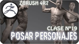 Tutorial Zbrush en Español #18 | Como posar personajes con Transpose