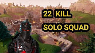 Amazing 22 Kill Solo Squad Win - Fortnite PS4 Gameplay