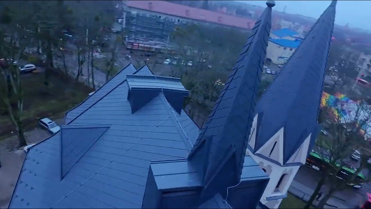 DJI NEO в парке - ACRO MODE