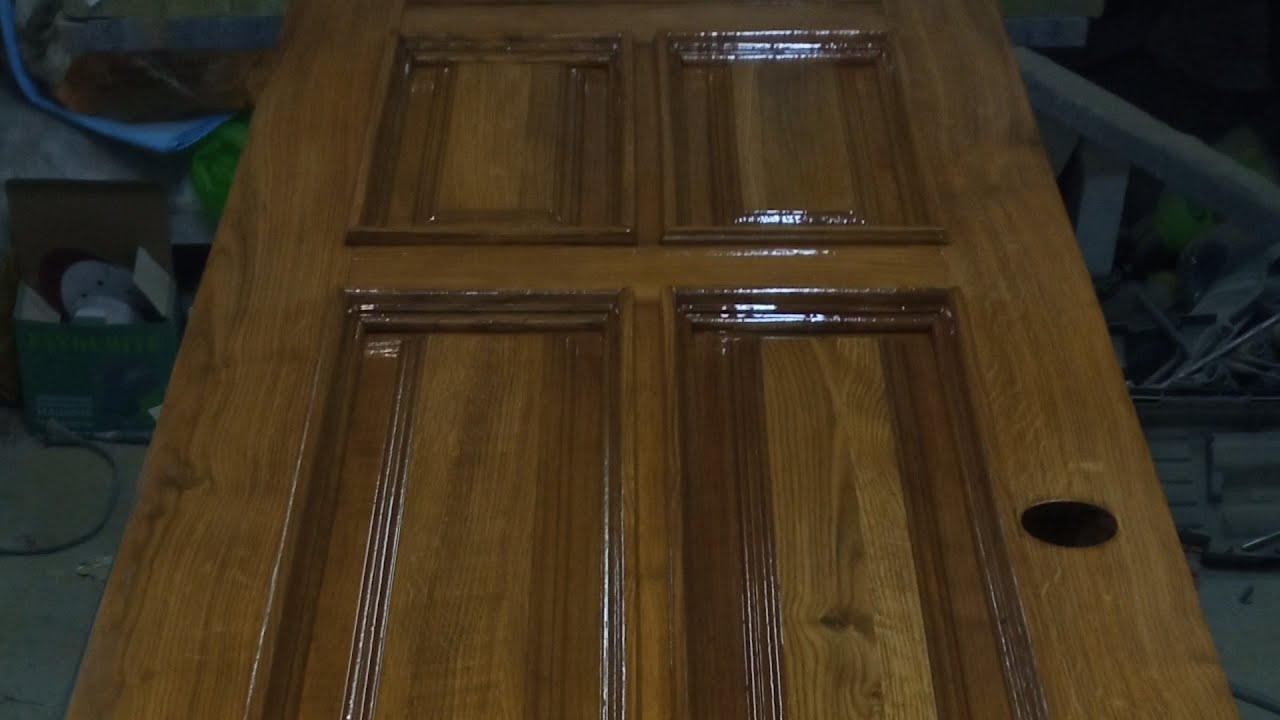 реставрация двери - YouTube