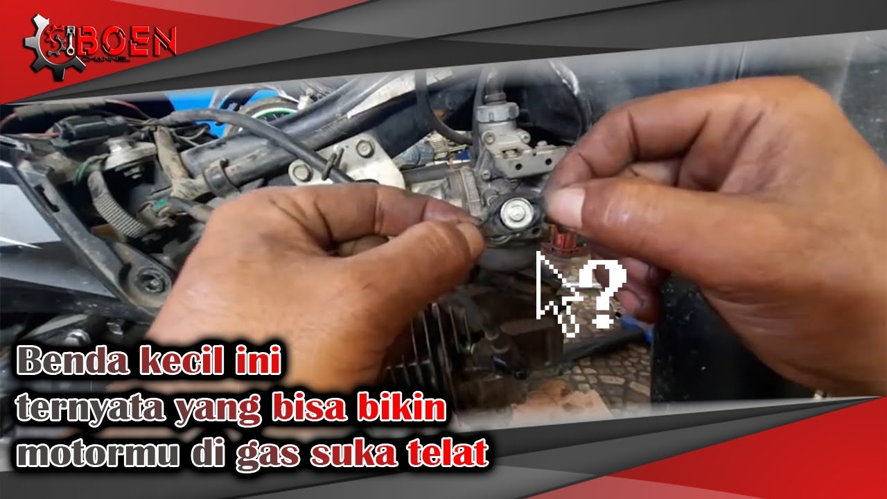GAS TELAT PADA SUPRA 125 KARBU???BEGINI CARA MENGATASINYA