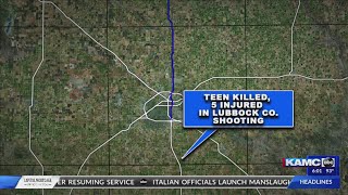 LCSO provides update for Lubbock Co. shooting that left teen killed, 5 hurt