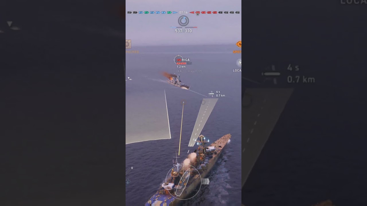 Mirage Devastating Strike | World of Warships Legends 