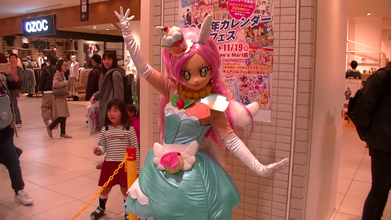 キュアパルフェがやってくるin阿倍野