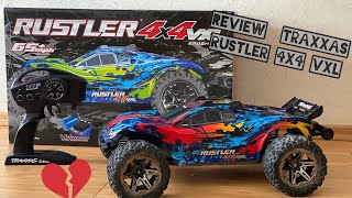 Review TRAXXAS Rustler 4x4 VXL - самая ЛОМАЮЩАЯСЯ ТРАГА! | poritor rc