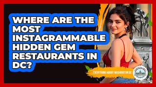 Where Are The Most Instagrammable Hidden Gem Restaurants In DC? - Everything About Washington DC