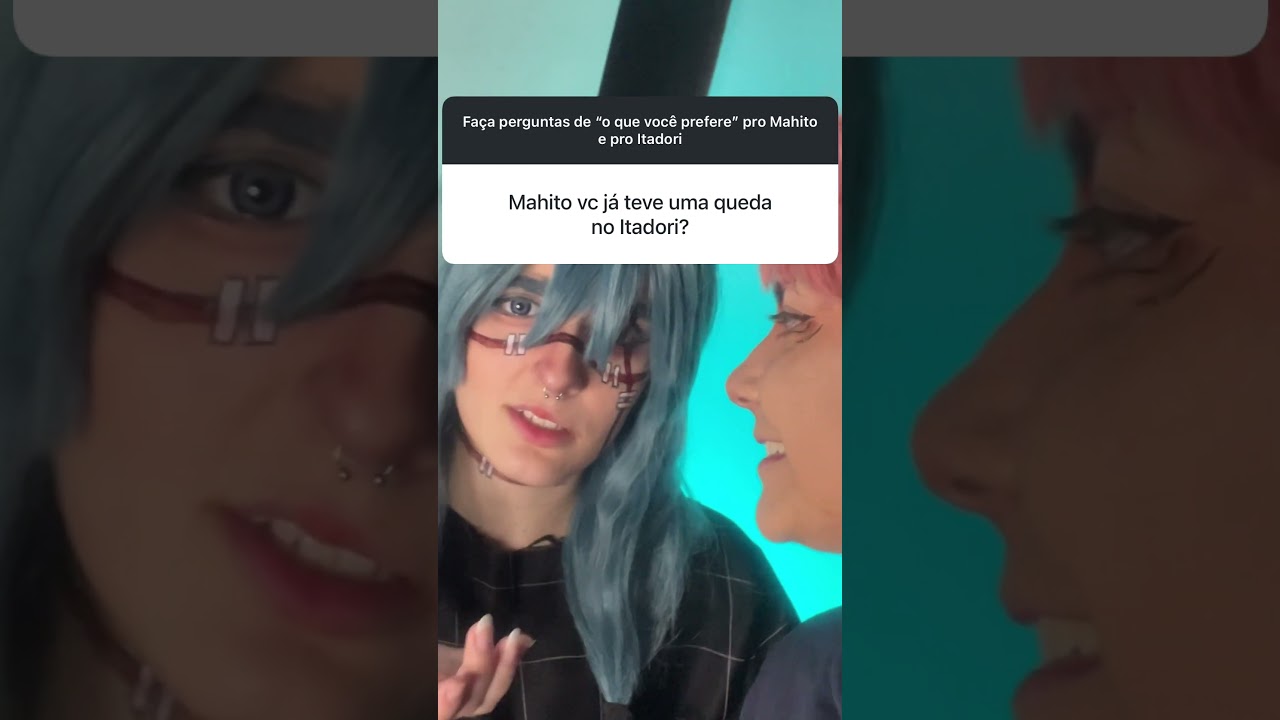 ITADORI E MAHITO RESPONDEM!! #cosplay #jujutsukaisen @Nandalorenzine