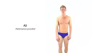 A3 Performance Lycra Brief Swimsuit Swimoutlet