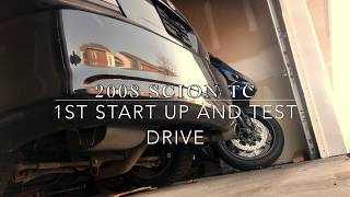 Turbo Scion tC First Start up and Drive!