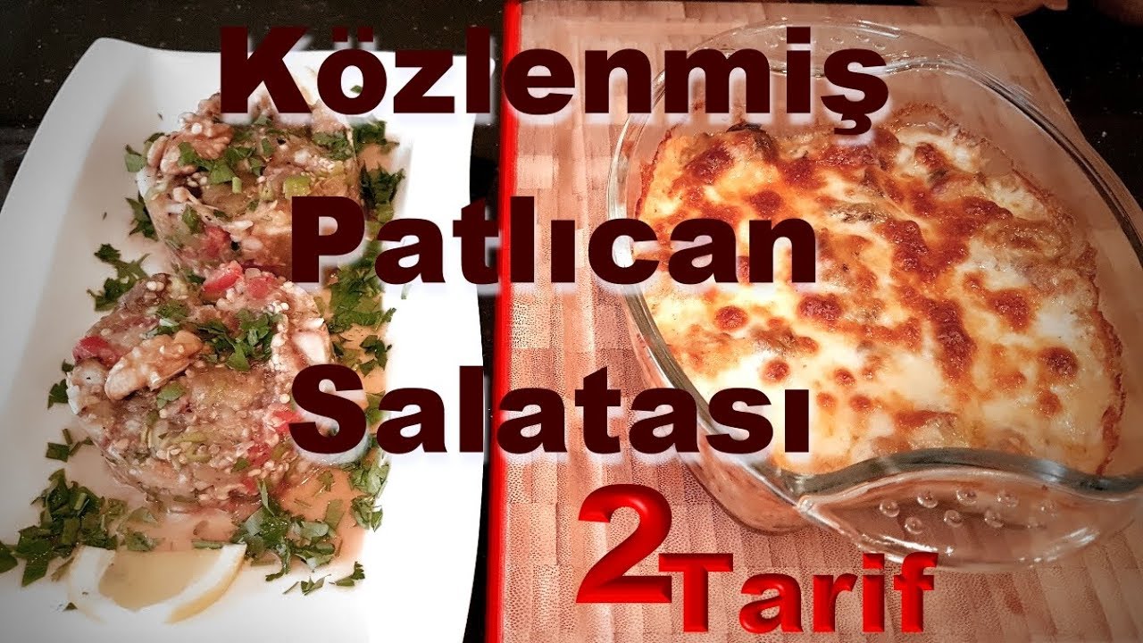 Fırınlanmış Patlıcanlı Semizotu Salatası Tarifi Fırınlanmış Patlıcanlı Semizotu Salatası Tarifi