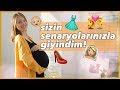 SENARYOLARINIZI KOMBİNLEDİM👗👰 GELİN, OKUL, TERFİ, MİSAFİR..