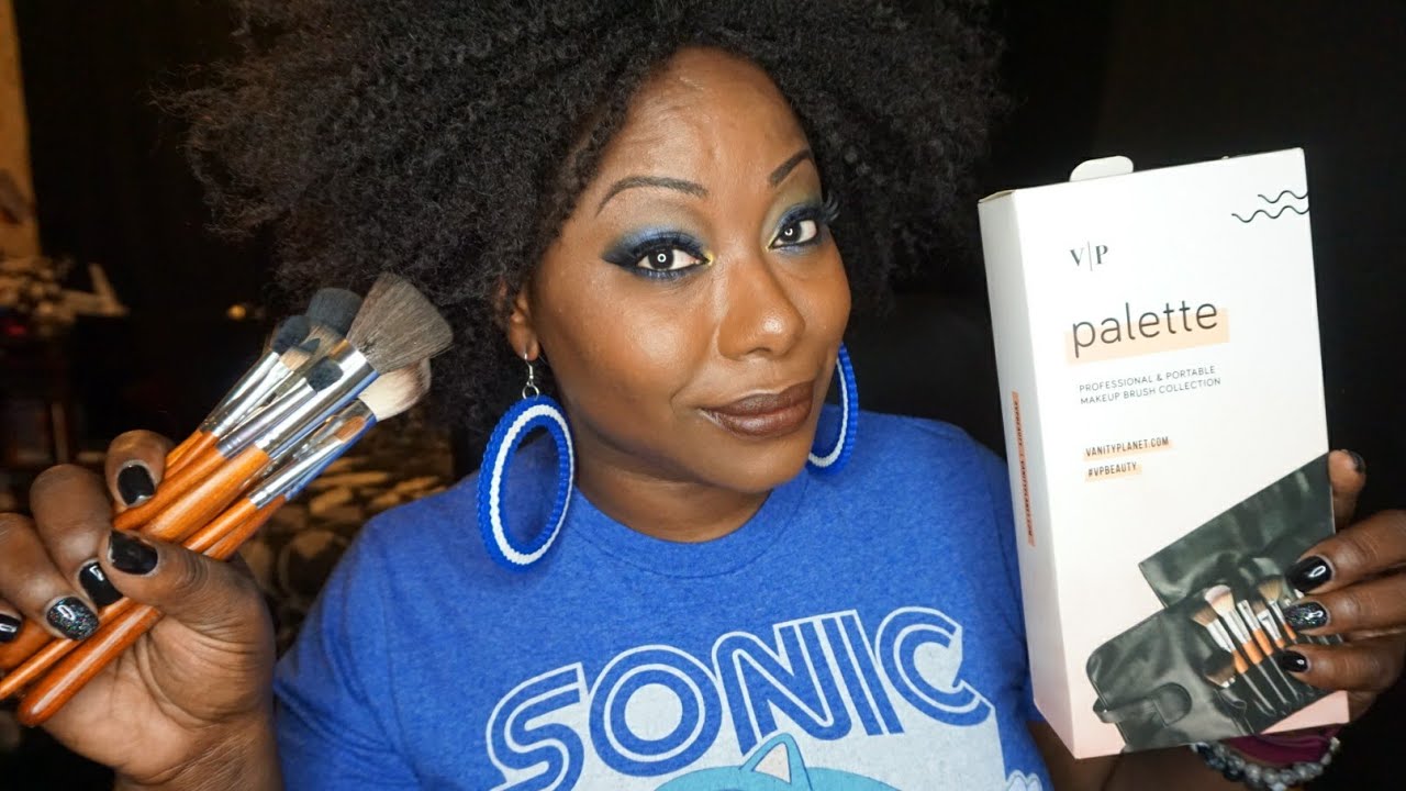 Vanity Planet Brushes: Demo/Review (and a KVD Saint & Sinner Eyeshadow Look)
