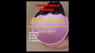 fun riddles #mcq #riddle #instagram #mindfulness #foryou #fun