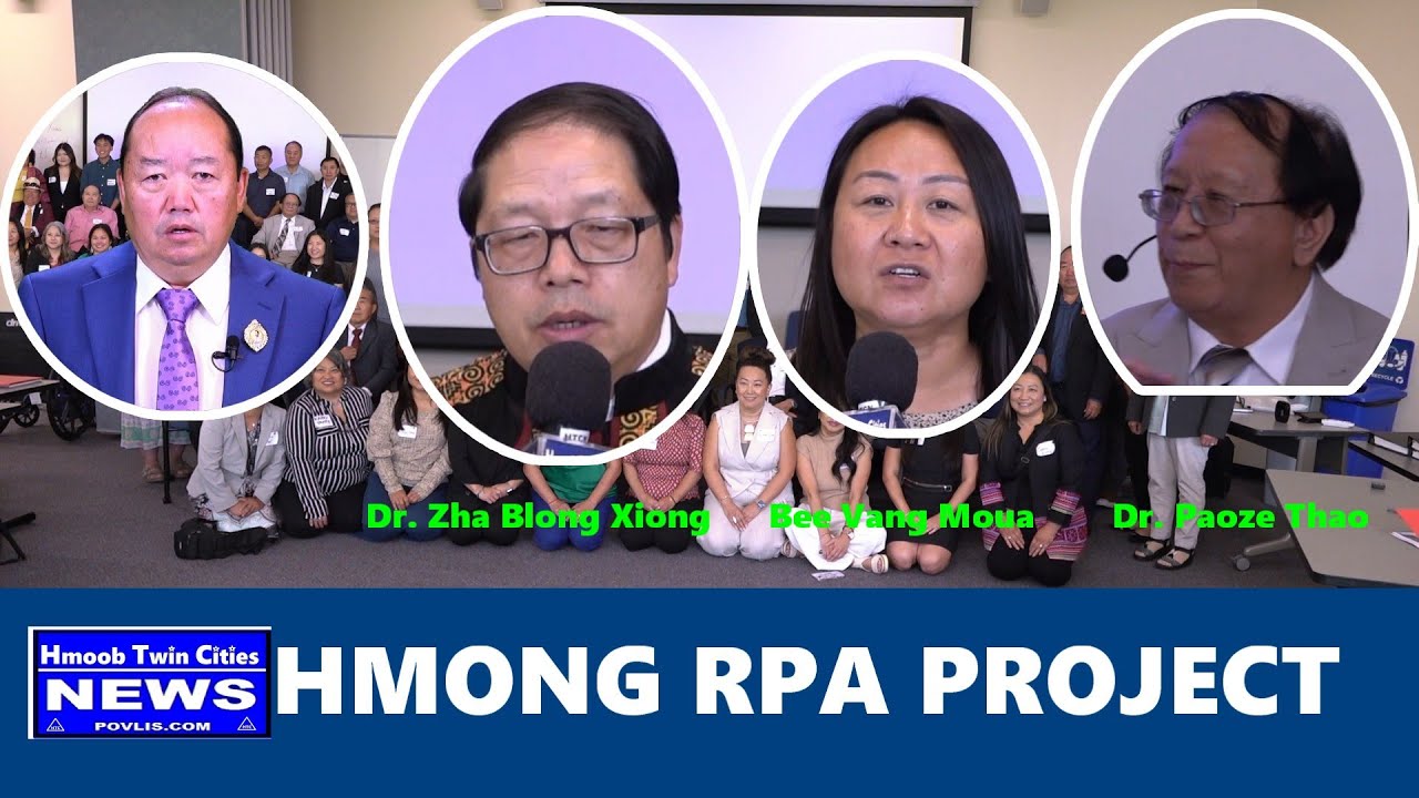 8 /23 /2025  Hmong RPA Project, Rooj Sib Tham Txog Tus Ntawv Hmoob Las Tees