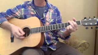Video thumbnail of "Have you ever seen the rain - CCR guitar lesson"