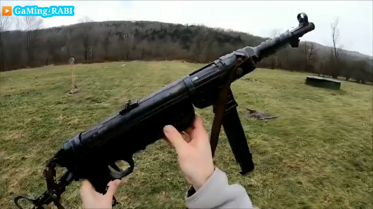 Free Fire Guns In Real Life Mp40 P90 Skar Awm Kar98 Gaming Rabi