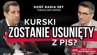 'This is a harmful initiative.' Bocheński on Kurski's dismissal and quarrels within PiS.