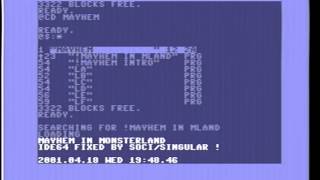 SD2IEC + JiffyDos - Mayhem in Monsterland