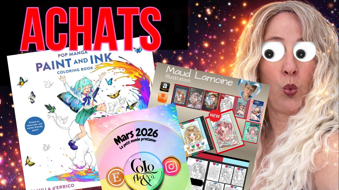 Haul - Achats |  COLORIAGE 