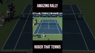 The Beautiful Sound of Tennis Striking #shorts