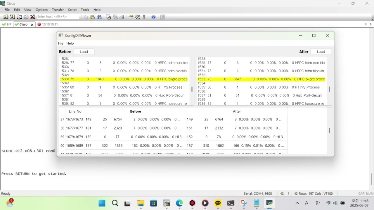 ConfigDiffViewer - Visual Configuration File Comparison Tool