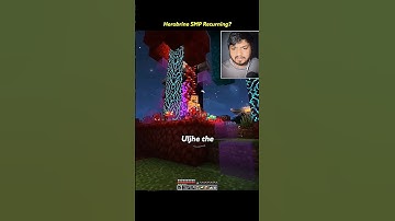 Herobrine SMP is Returning 🥺  Himlands in Danger💀 #minecraft #funny