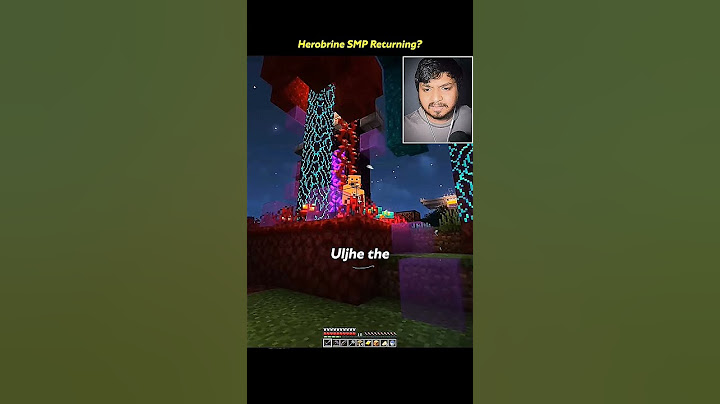 Herobrine SMP is Returning 🥺  Himlands in Danger💀 #minecraft #funny