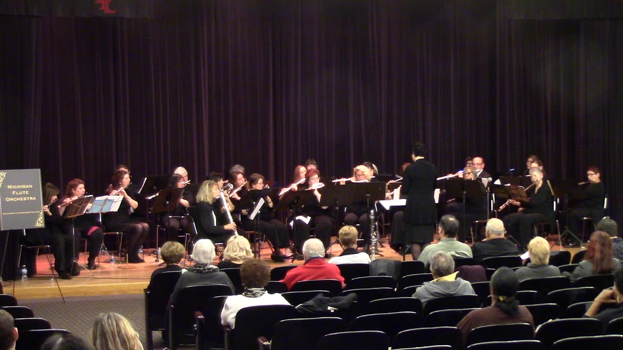 Oblivion by Astor Piazzolla arr M. Orriss - Michigan Flute Orchestra