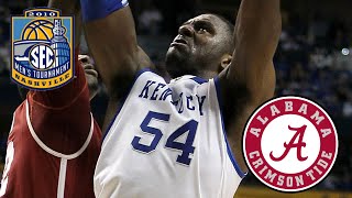 Patrick Patterson Highlights vs Alabama (3/12/2010 - SEC Tournament Quarterfinals)