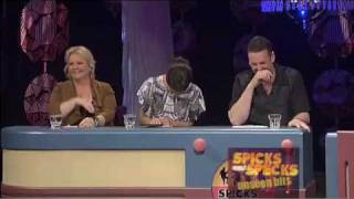 Spicks and Specks | Unseen Bits | Magda takes the puss out of Ellen - Ep 4, 2010
