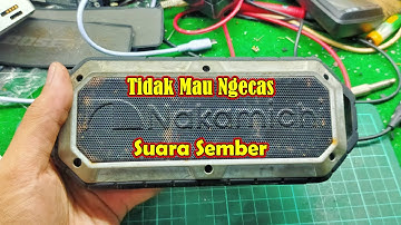 Servis Speaker Bluetooth Nakamichi Rusak Tidak Mau Ngecas dan Suara Sember