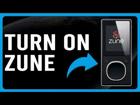 How To Turn On Zune (How Do I Turn On My Zune)