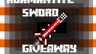 Lets Play Community Presents - Terraria Adamantite Sword Giveaway