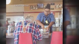 Famous Waffle House waitress gets $16K scholarship after act of kindness goes viral Profile