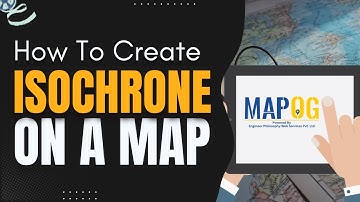 How to Create Isochrone | Travel Time & Distance Analysis | MAPOG #Isochrone #TravelTime #Geospatial