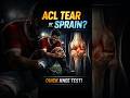 Test Every Clinician Should Know | ACL Test
