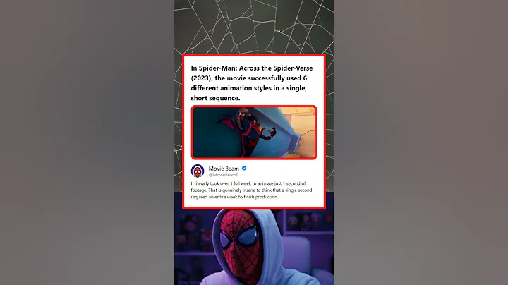 Spider-Man Across the Spider-Verse 2023 Used 6 Different Animation Styles in 1 Sequence