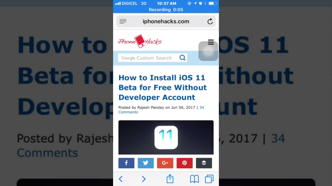 How to install IOS11 beta for free without developer account