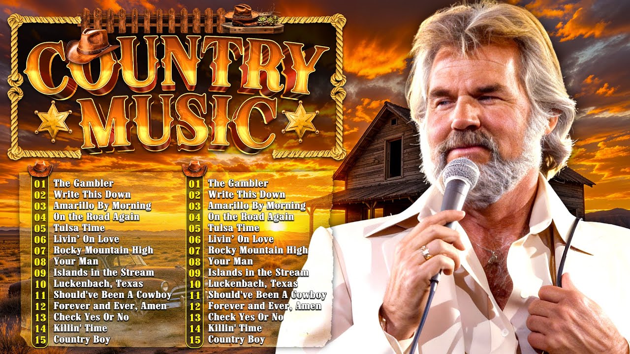 Kenny Rogers, Alan Jackson, George StraitDon, Willie Nelson, Williams ⭐ Best Old Country Songs 2025
