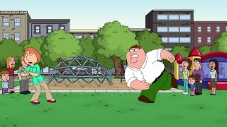 Family Guy - An “angry dad” game of catch