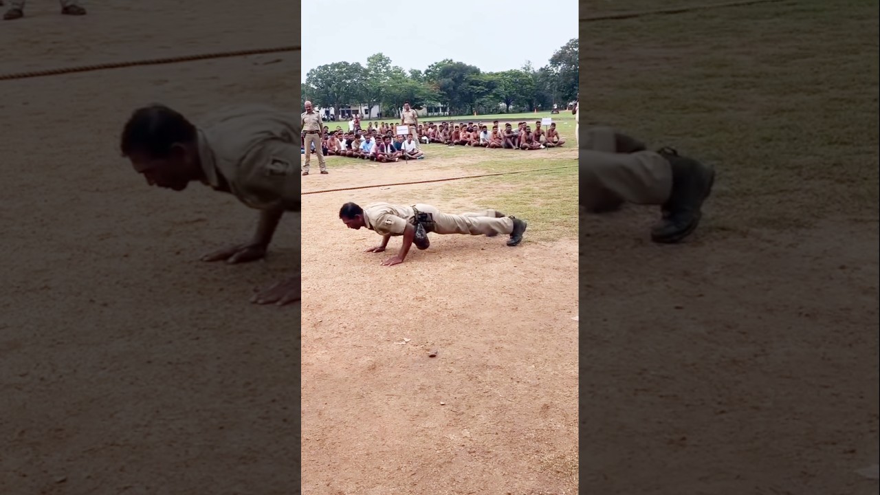 Push-up demo | Odisha Homeguard Physical test 
