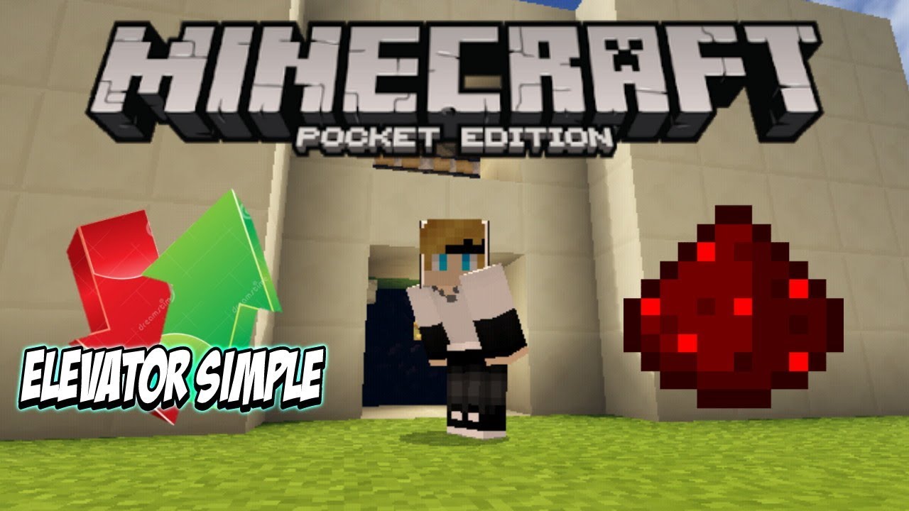 Tutorial membuata lift simple minecraft - YouTube